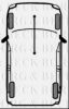 LANDROVER SPB000150 Cable, parking brake